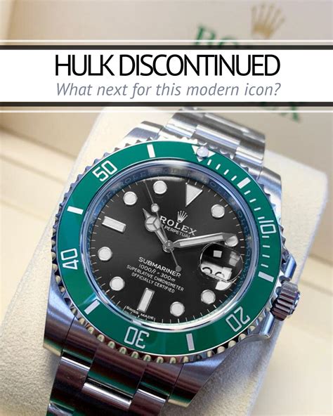 hulk rolex replica|rolex submariner hulk discontinued.